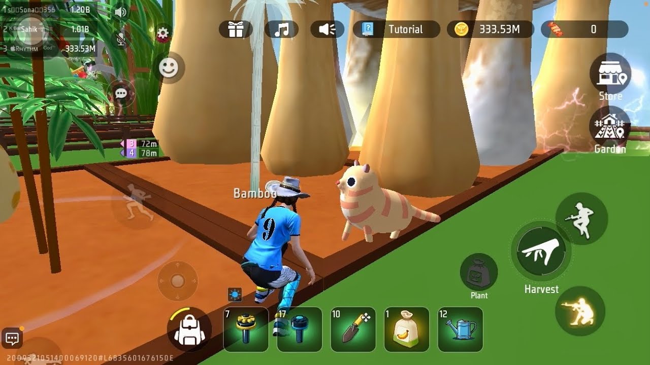 New Pet In Freegarden Craftland Map Gameplay Farming #freegardening #garden #farming #freefire