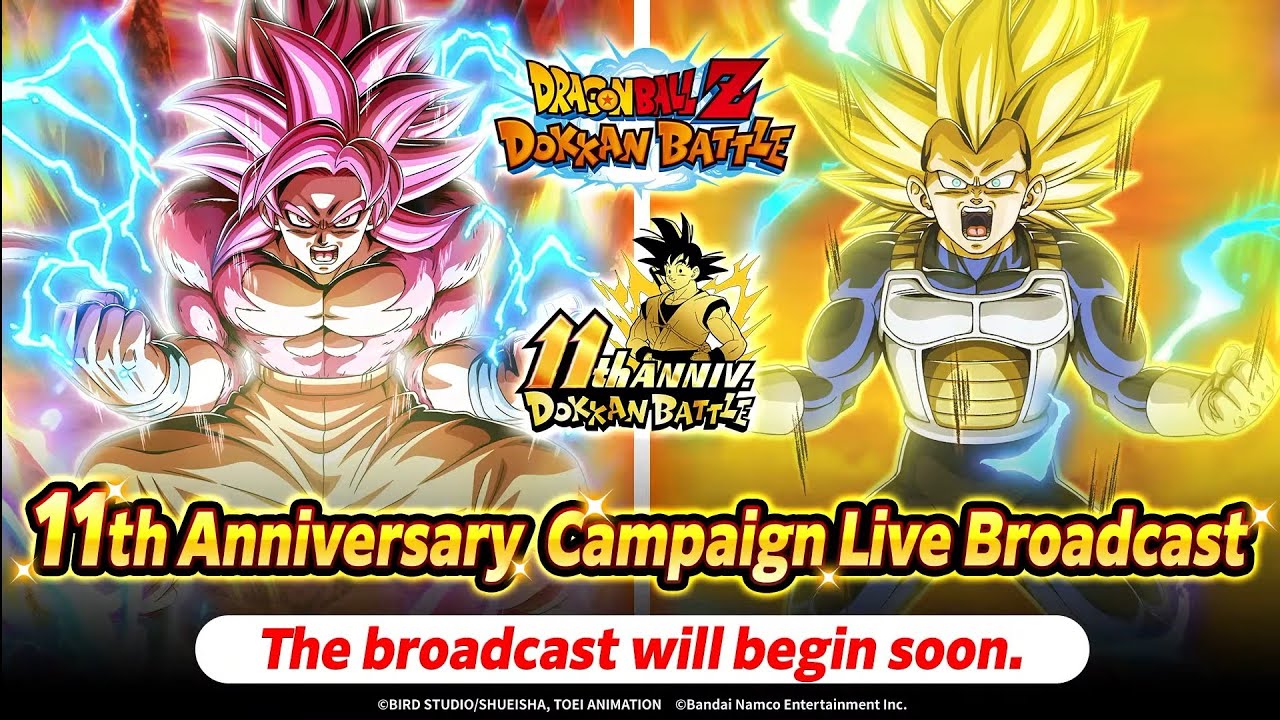РЕАКЦИЯ НА ПРЯМУЮ ТРАНСЛЯЦИЮ И АНИМАЦИИ В ЧЕСТЬ 11-Й ГОДОВЩИНЫ DOKKAN BATTLE!!🔥🔥🔥🔥 (DBZ Dokkan Ba...