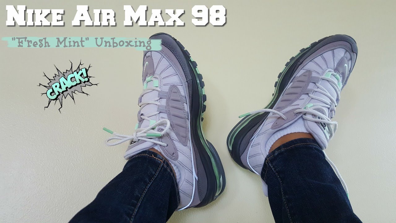 Air Max 98 Fresh Mint Unboxing