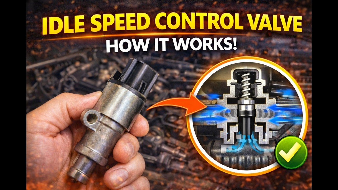 Idle Speed Control Valve, How It Works?