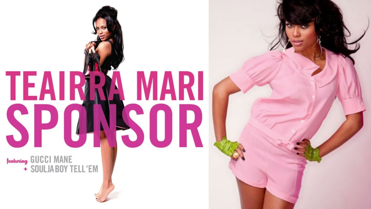 Teairra Mar&iacute;- Sponsor (feat. Gucci Mane & Soulja Boy) (2009)