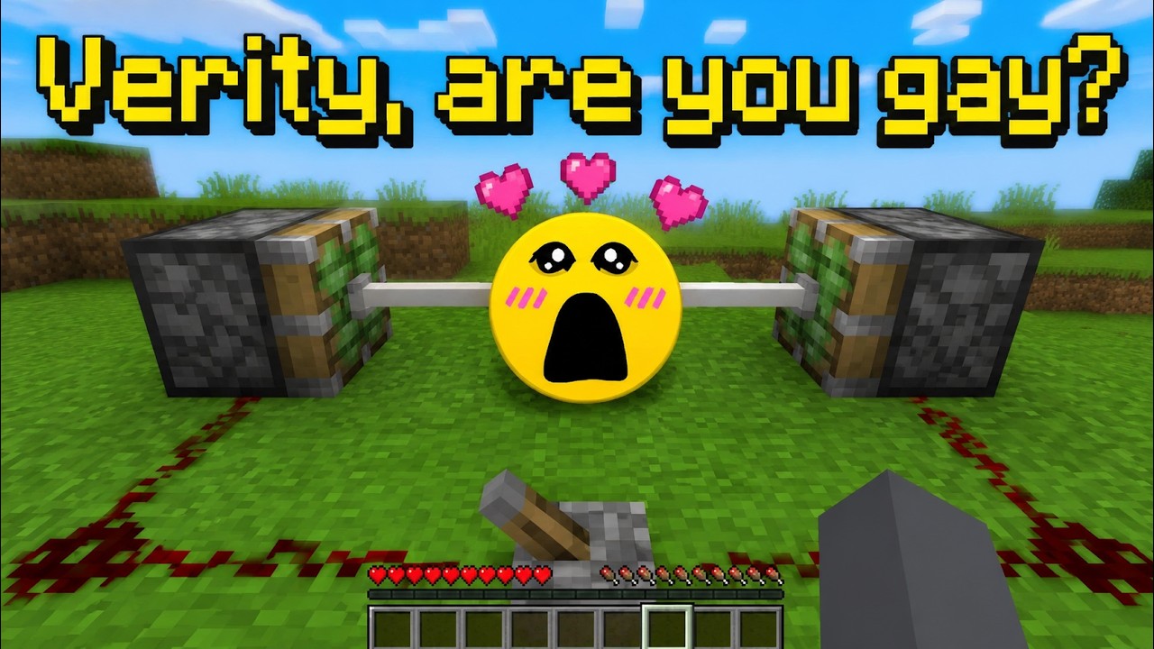 Verity being weird and freaky for 10 minutes | original by &lrm;⁨@PuffinzMC