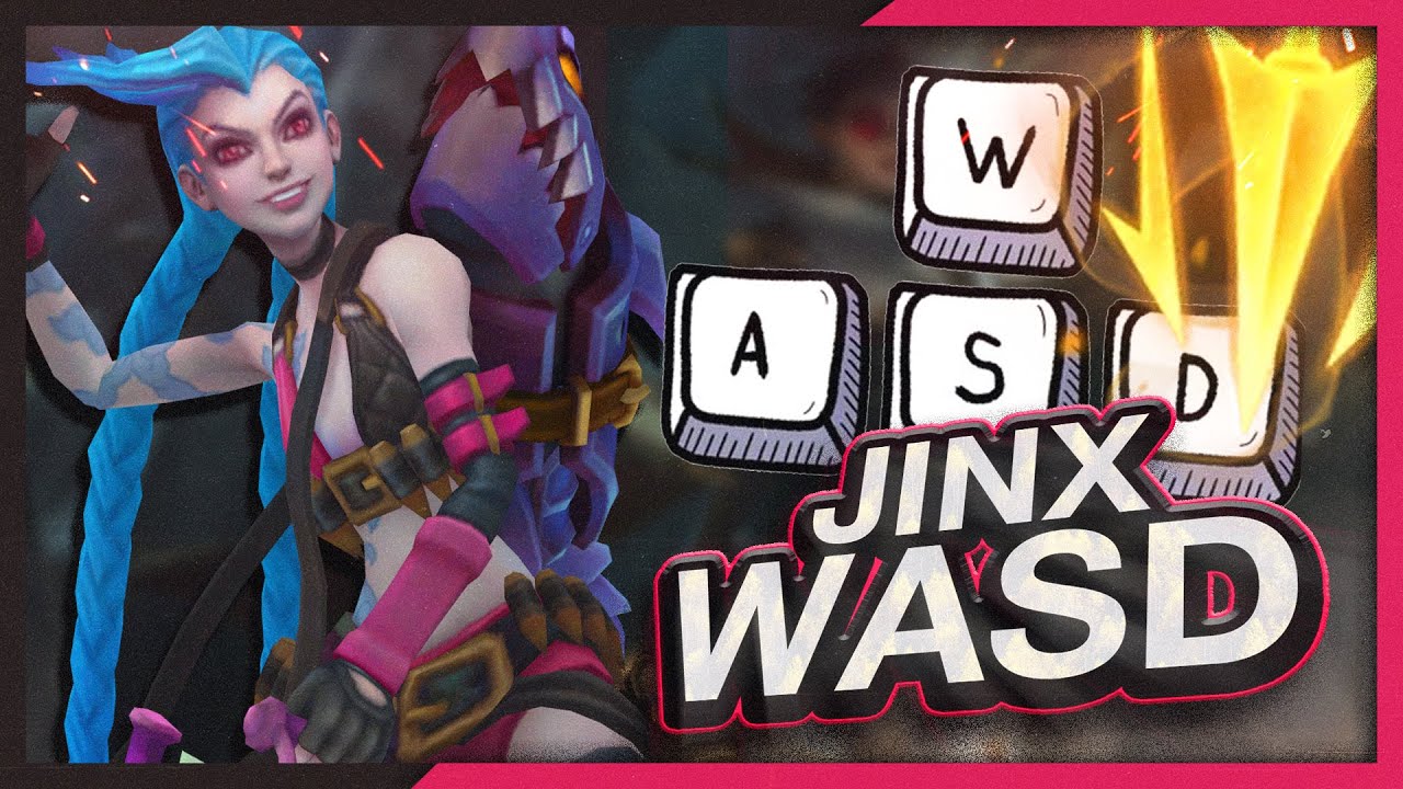 JINX WASD y... SI, el WASD est&aacute; ROTO🔥