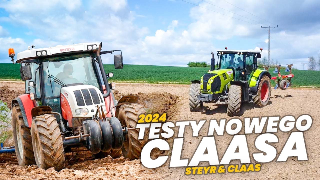 ✩ 🇵🇱 CIĘŻKA ORKA 2024 ✔ NOWY NABYTEK CLAAS ARION 640 & STEYER ✔ ☆ GR WĘCŁAWIK ☆