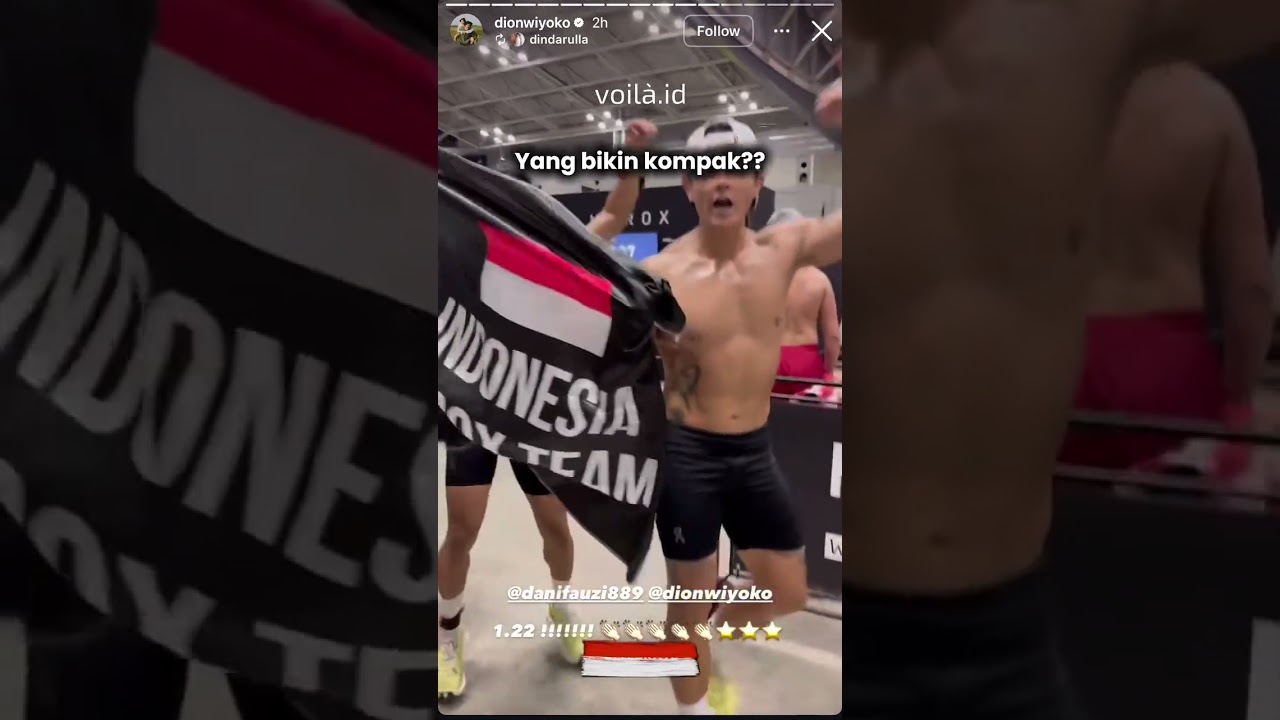 Salfok banget sama sepatunya Dion Wiyoko 😳
