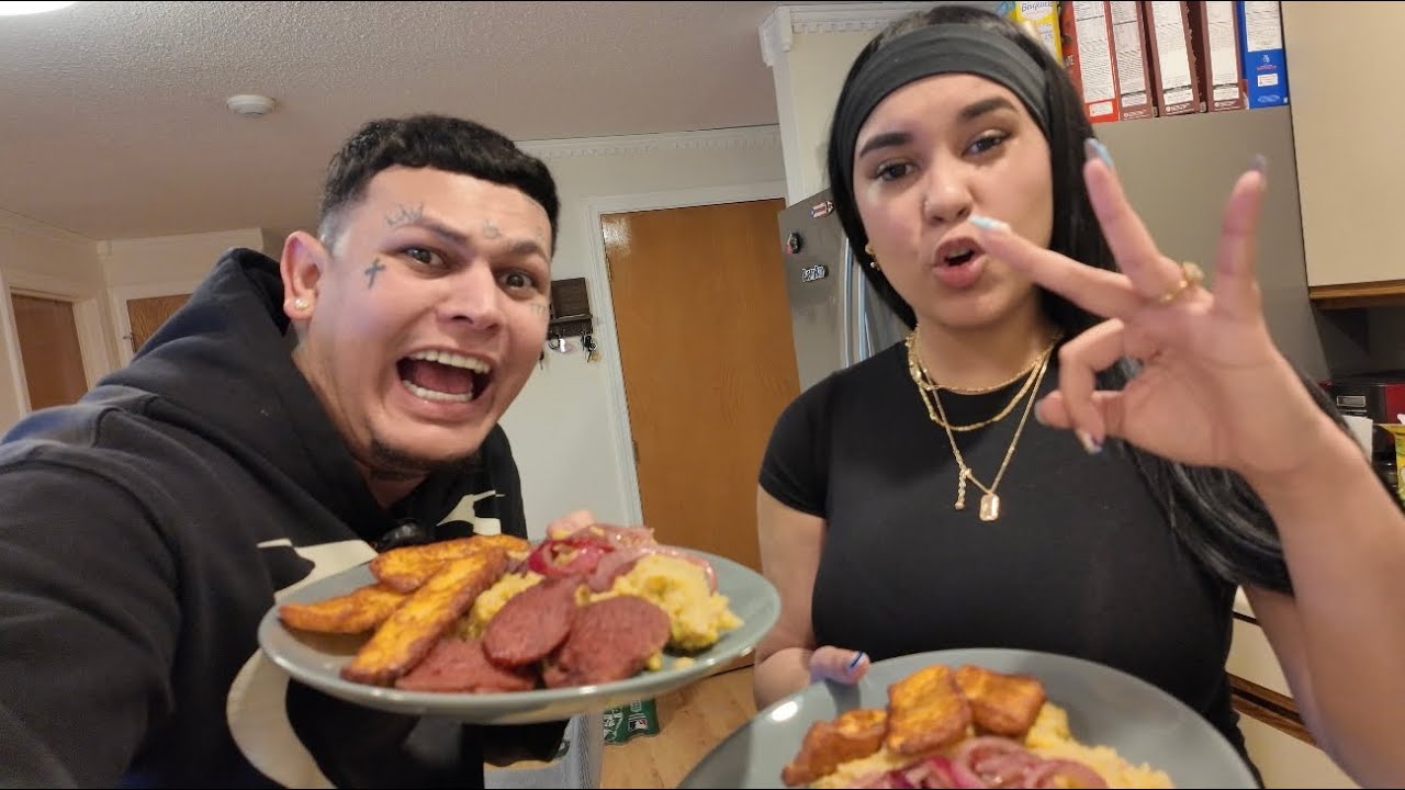 Mi primera vez haciendo MANGU🇩🇴