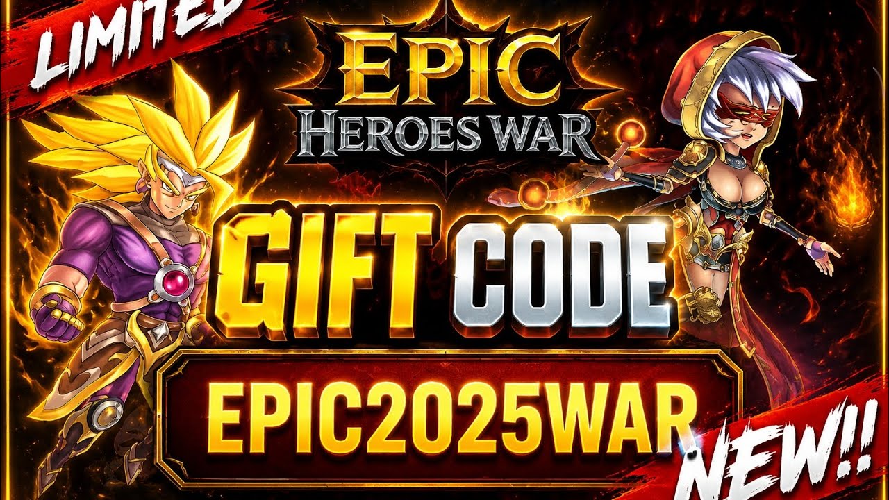 🎁🎉NEW EPIC HEROES WAR CODE WORKING 100%🤯NEW CODE🎉🎁🎉🎉