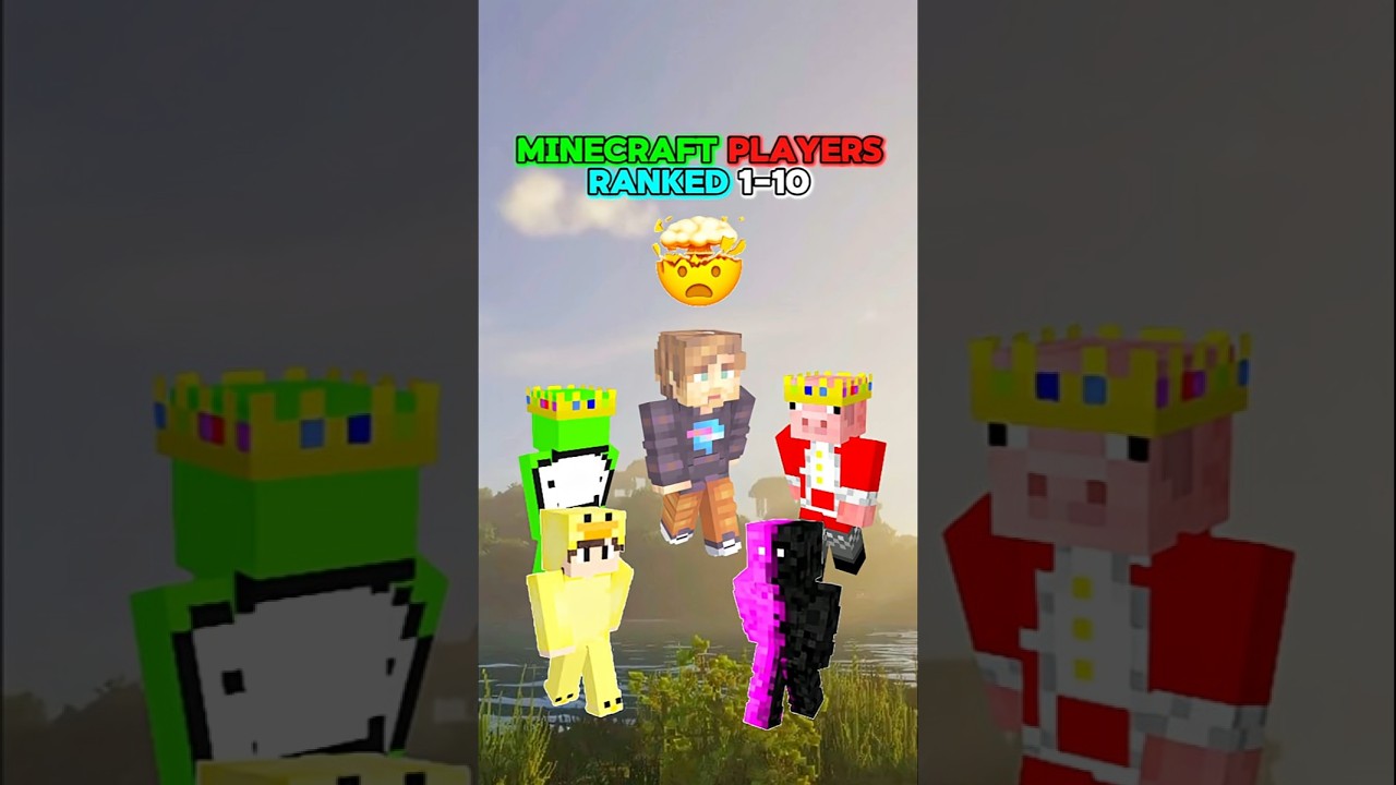 Top Minecraft Players Ranked 👑📊