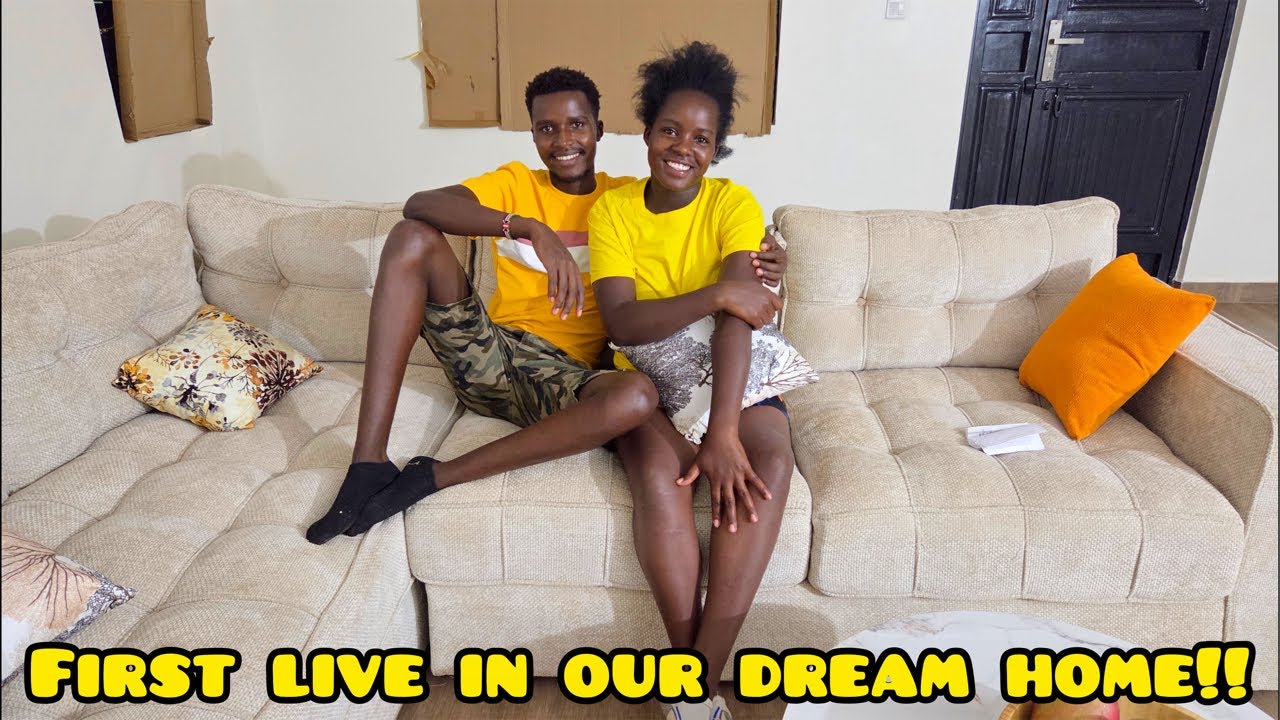 FIRST LIVE IN OUR DREAM HOME 🏡!!