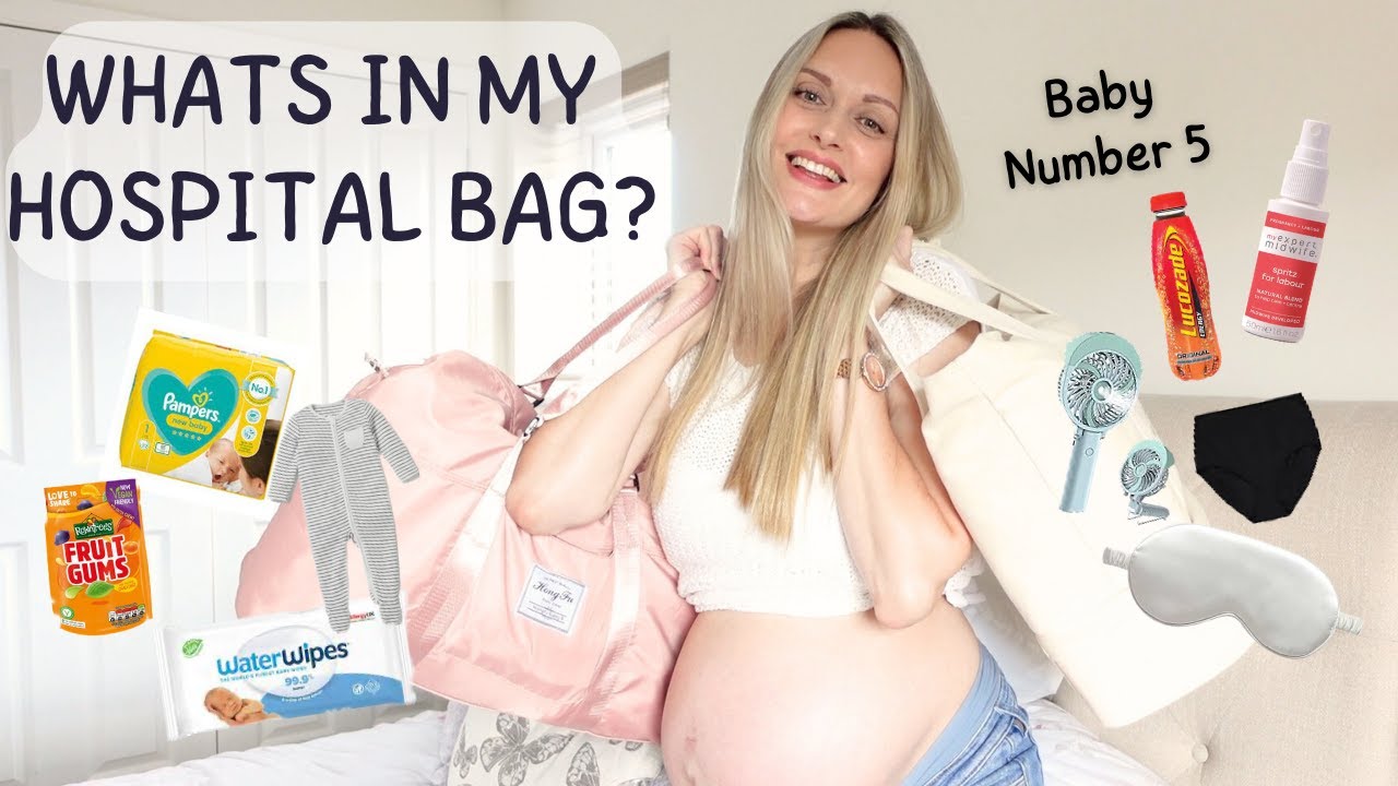 MY Hospital & LABOUR Bag | Bag For Baby & Partner Too | Baby number 5