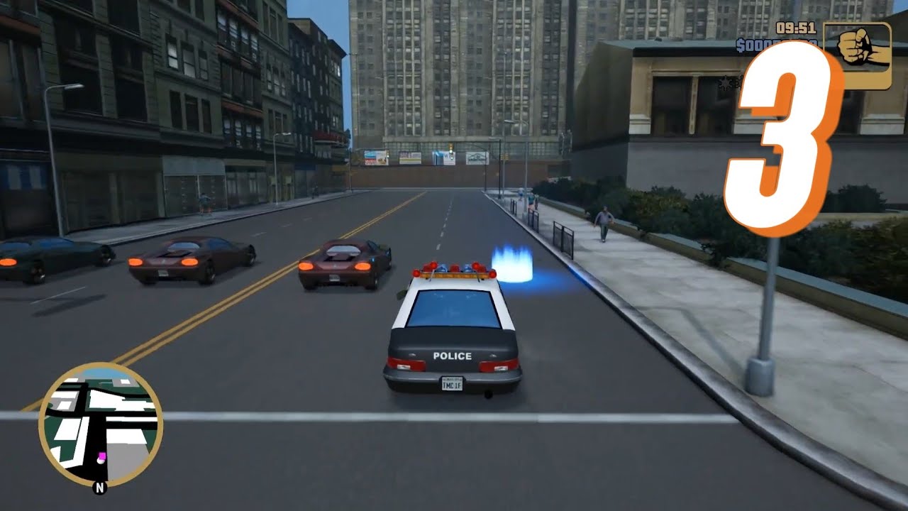 GTA 3 Definitive Edition — Прохождение #3 | Без комментариев
