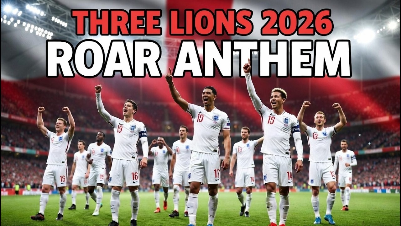 England 2026 Three Lions Roar | Official Anthem Song (World Cup Hype)
