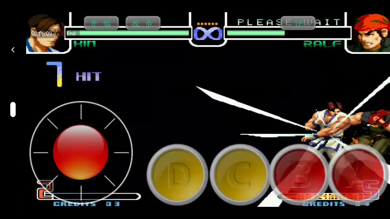 KOF 2002 KIM 18 HIT COMBO ON RALF 