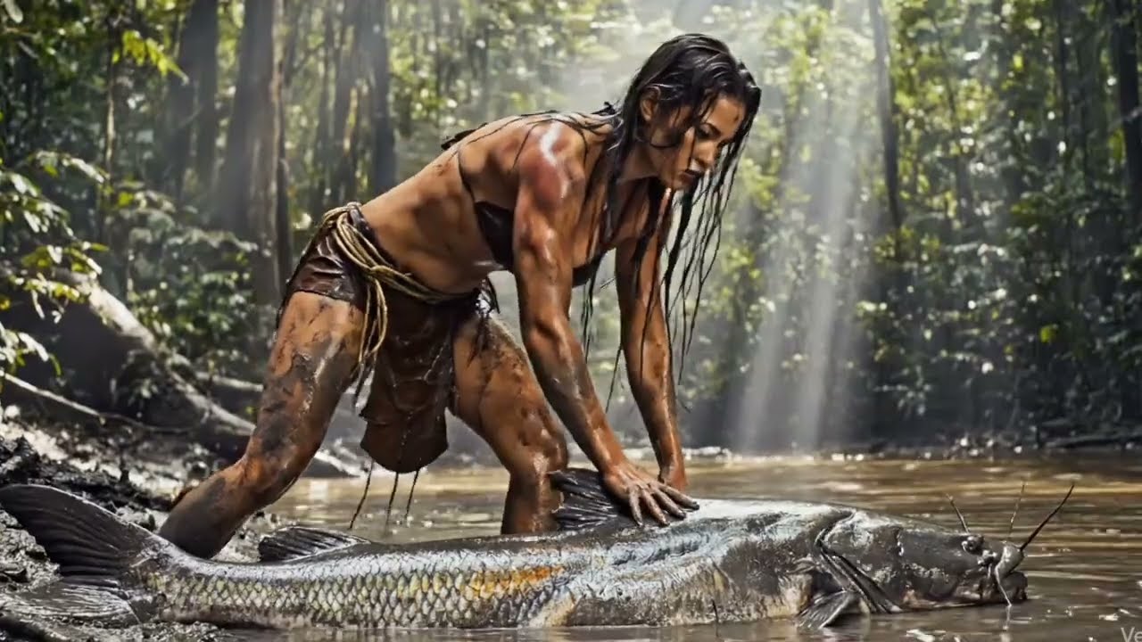 SOLO SURVIVAL BRUTAL:Gadis primitive &rahasia malam di Amazon Penuh Monster