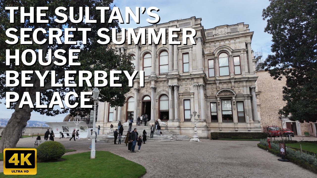 Beylerbeyi: Most Beautiful Waterfront Palace in Istanbul I 4K 60FPS 2026 #4k #travel #istanbul