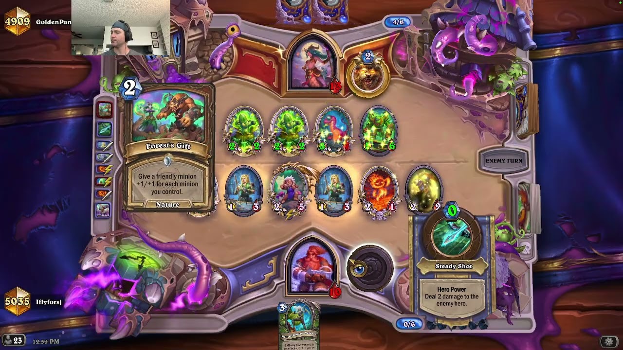 Tolvir Hunter PART 2 - Hearthstone Legend Rank - Cataclysm