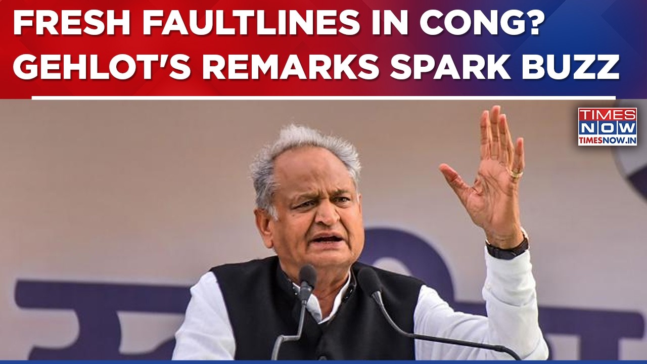 'If Sonia Gandhi Wanted...': Ashok Gehlot's Remark Sparks Buzz | Fresh Faultlines In Congress?