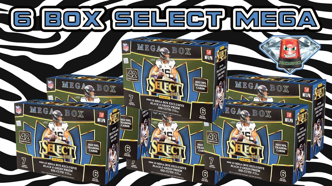 2022 Panini NFL Select Football Mega Box - 6 Box Break!