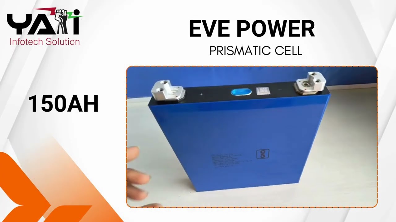 EVE Power Prismatic Cell &ndash; 150Ah (LiFePO4)