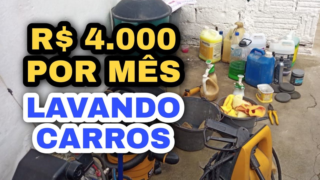 NÃO MONTE UM LAVA JATO SEM ANTES VER ESSE VÍDEO-O QUE VOCÊ PRECISA PRO SEU LAVA JATO.