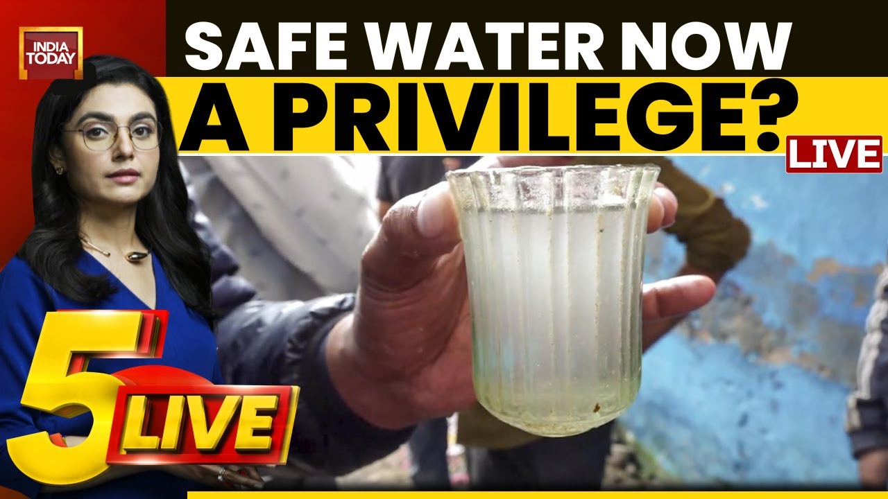 Delhi Dirty Water Crisis | After Indore, Is Delhi Next? | 5ive LIVE With Sonal Mehrotra Kapoor
