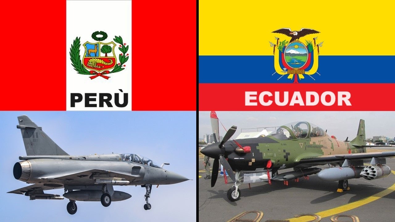 PERU vs ECUADOR en Poder Militar 2024.