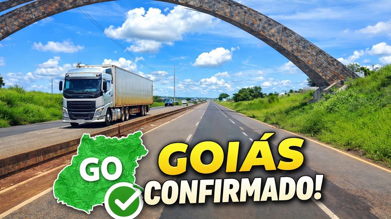 EP46/26 #BR060 PASSANDO POR INDIARA RUMO POSSELÂNDIA POSITIVO! TAMO NO #GOIÁS 