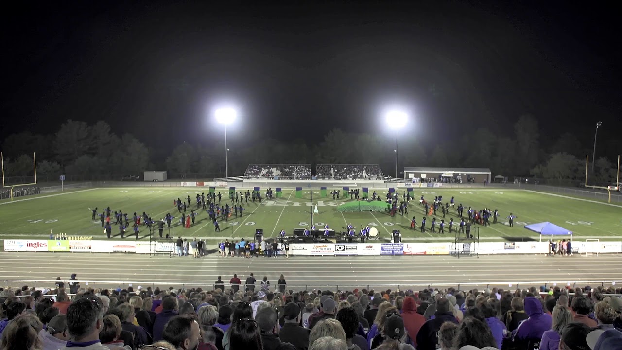 McDowell High School Land of the Sky Marching Band Festival 2017