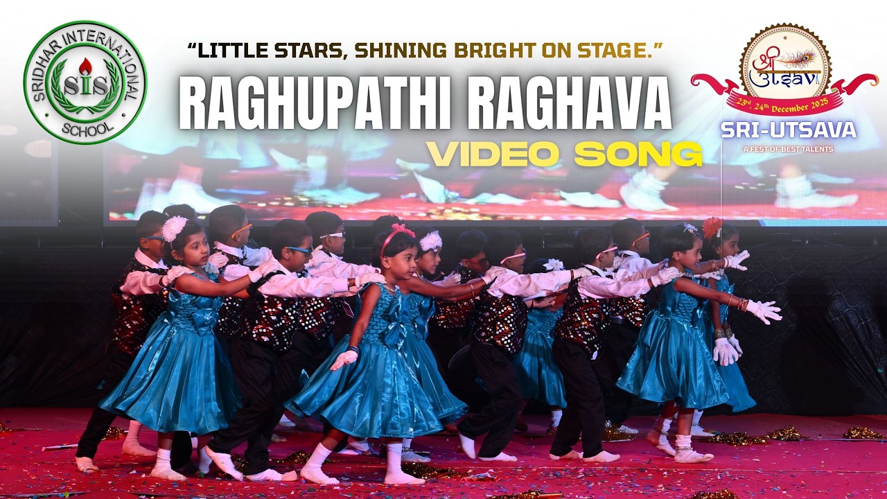 RAGHUPATHI RAGHAVA DANCE VIDEO UKG -G1 | Sri-Utsava 2026 | Sridhar International School, Bhadrapura.