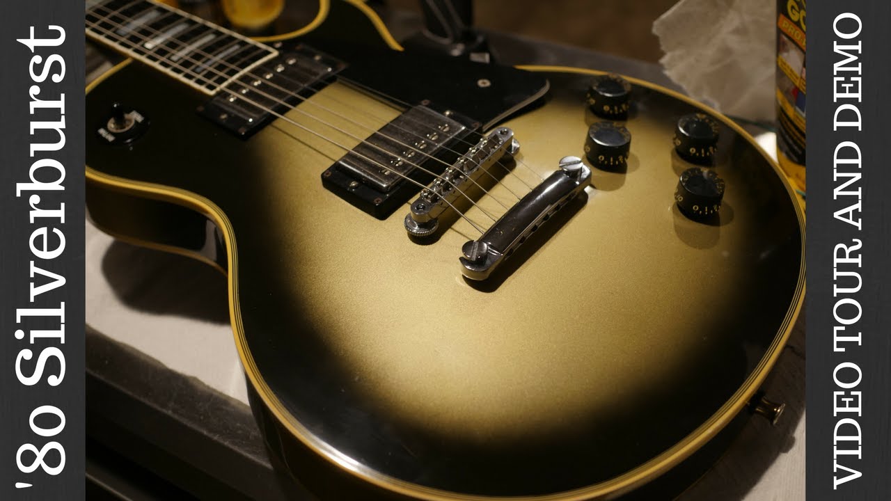 1980 Gibson Les Paul Custom Silverburst Demo