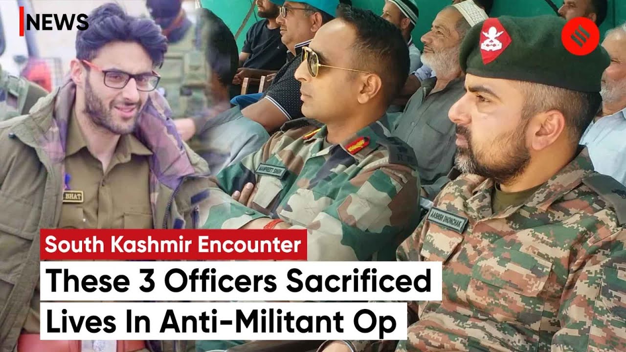 Jammu Kashmir Encounter: Militant Gunfight Claims Lives Of Army Colonel, Major, and Dy SP