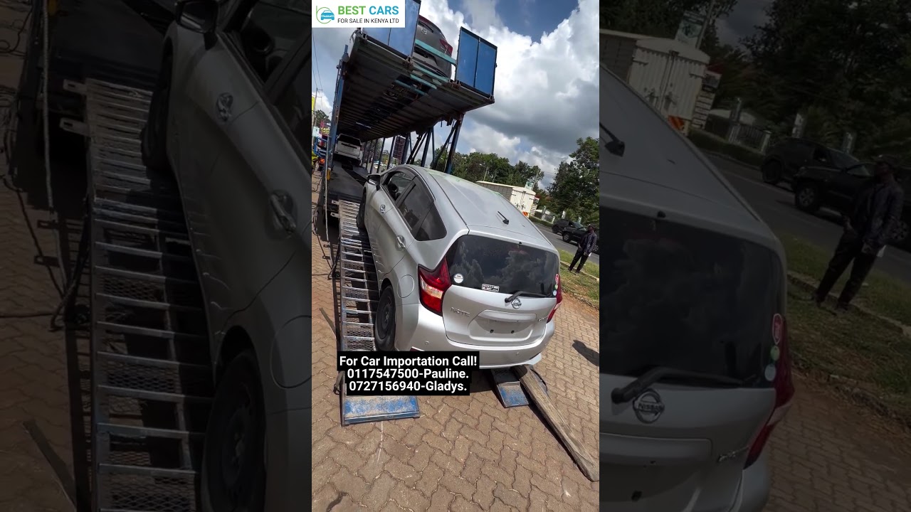 Nissan Note e Power / Импорт автомобиля из Японии в Кению