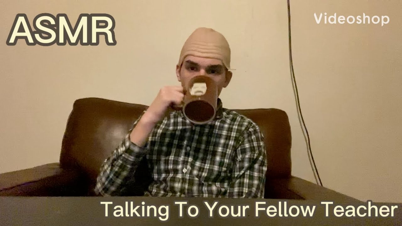 ASMR Talking To Your Fellow Teacher Role Play |lofi|