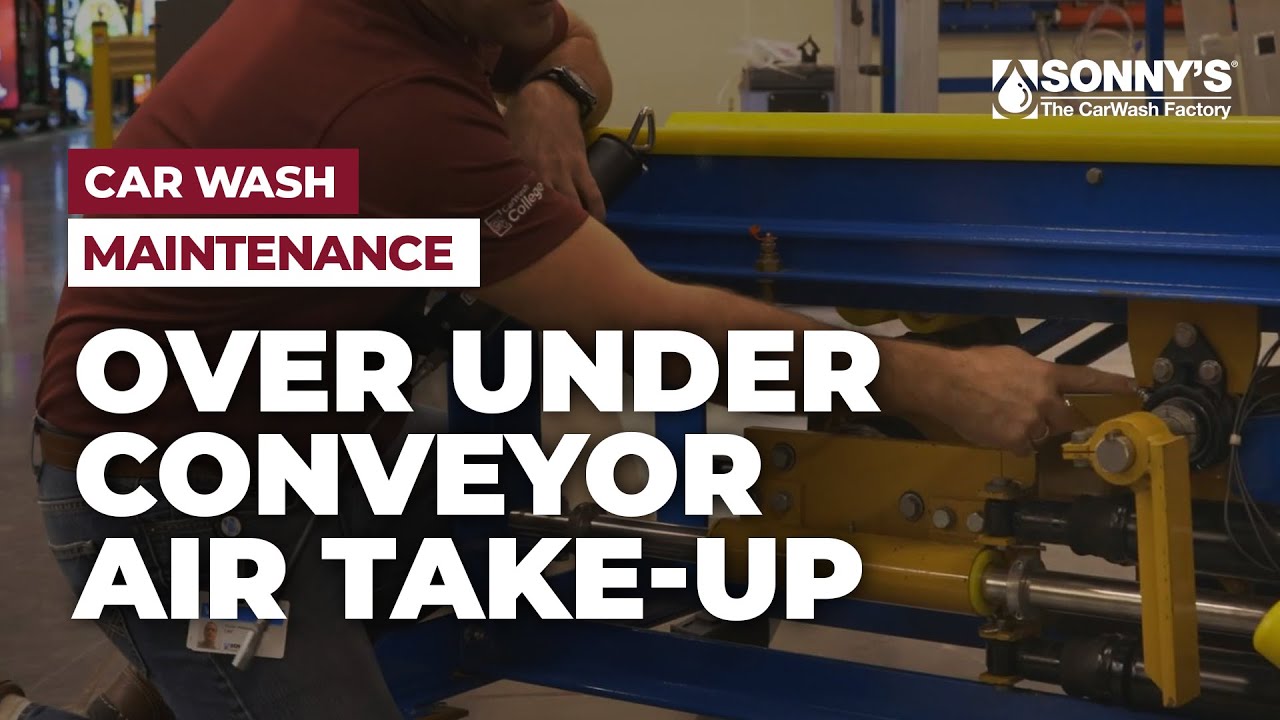 Sonny's Over/Under Conveyor | Car Wash Maintenance