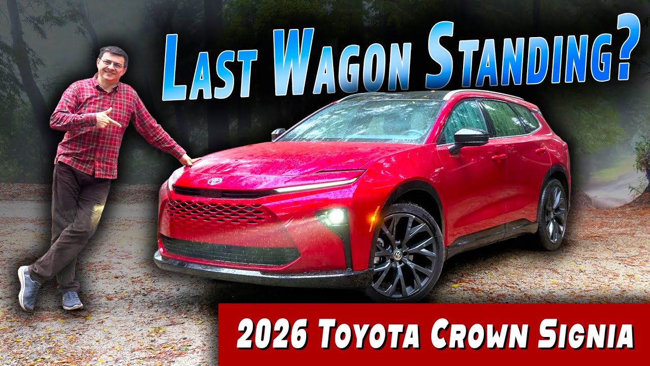 2026 Toyota Crown Signia Review | The Return Of The Station Wagon? Or Just Last Wagon Standing?