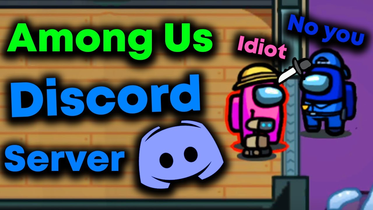 Among us public lobbies in a nutshell.. (Joining Random Among Us Discord Servers)