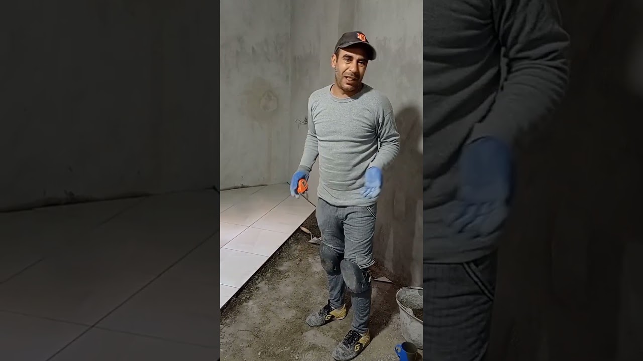 كيفية تركيب السيراميك بي الڨرفلات بدون اشاب