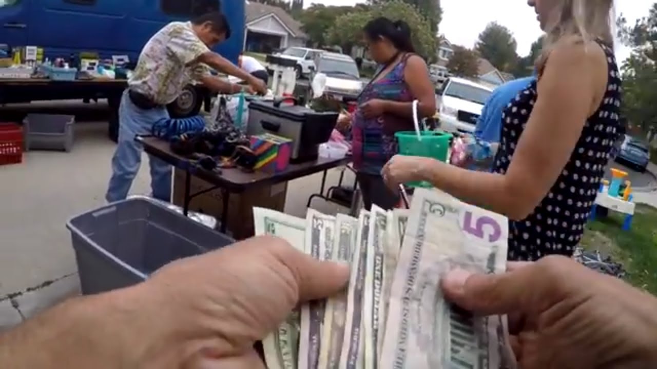 THIS IS HOW WE SOLD OUR DUMPSTER DIVE FINDS