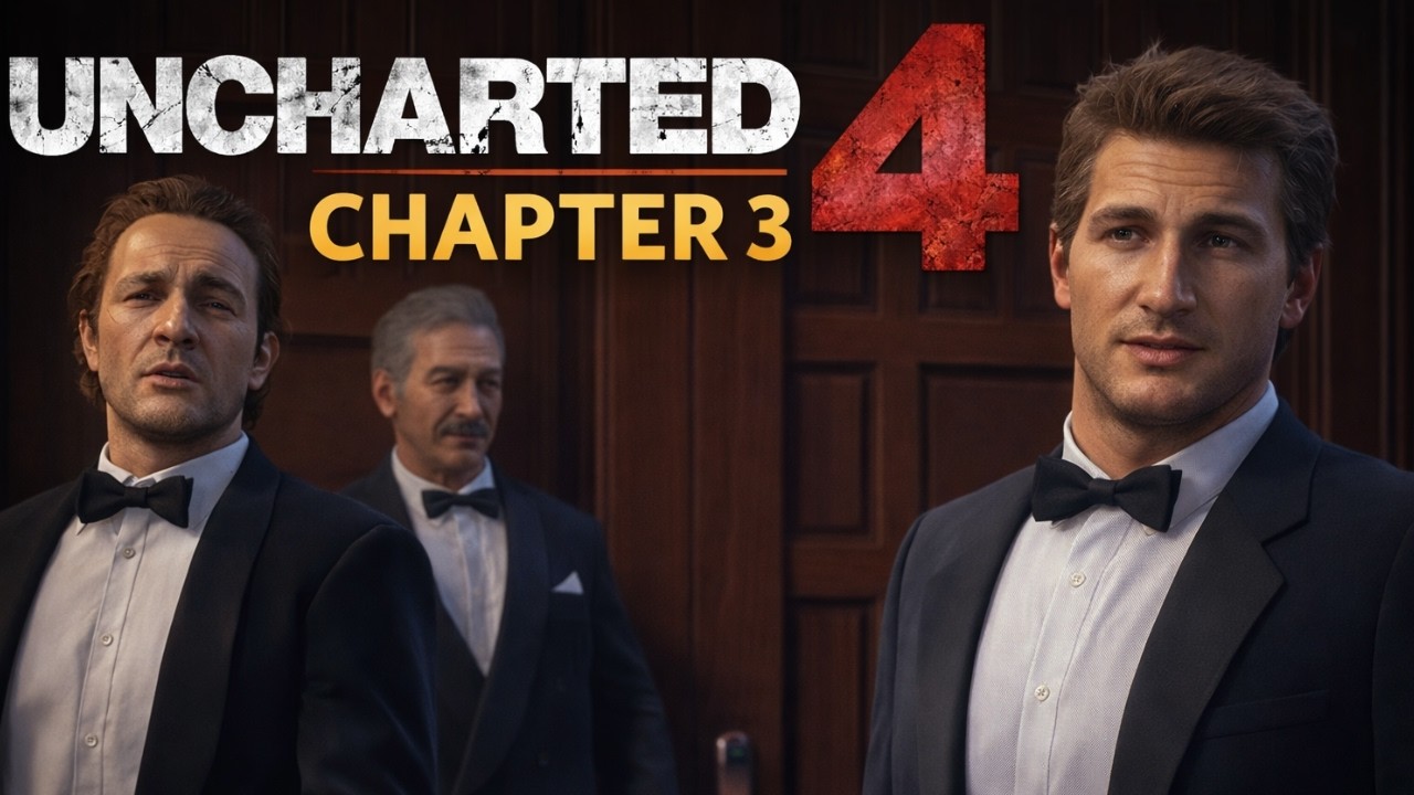 UNCHARTED 4 PC LIVE 🔴 | Chapter 3 Gameplay