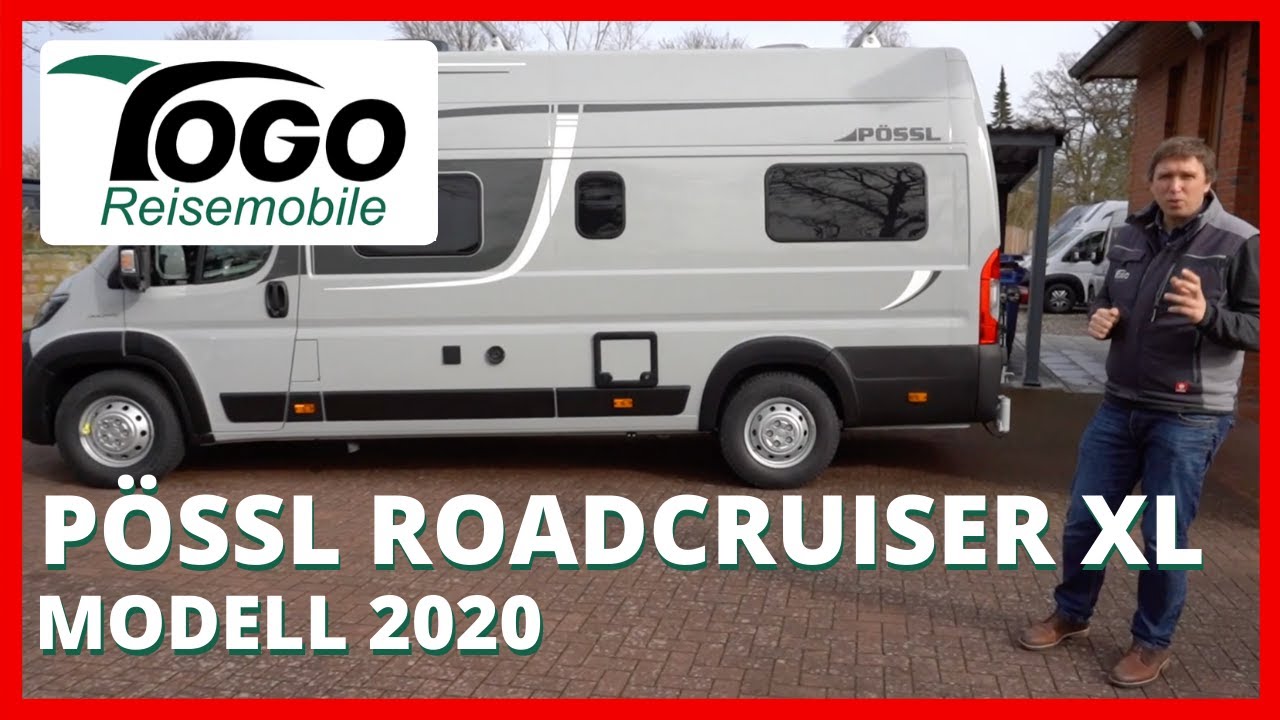 ❤️ KASTENWAGEN FÜR RIESEN MIT MONSTERBETT | Pössl Roadcruiser XL | 2020 | TOGO REISEMOBILE