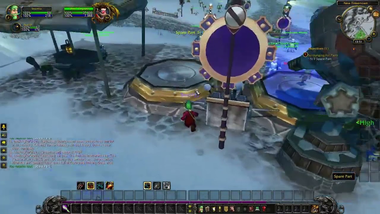 wow Cata Classic Lock leveling gameplay