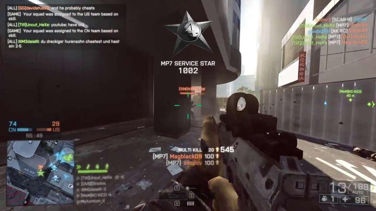 Battlefield 4 | PC | Pure Sound Sunday w/ MP7 on Shanghai | 35-1