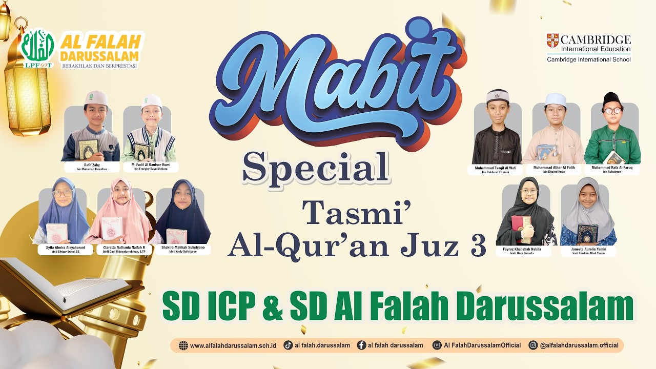 Tasmi' Al Qur'an Juz 3 | Malam Bina Iman dan Taqwa