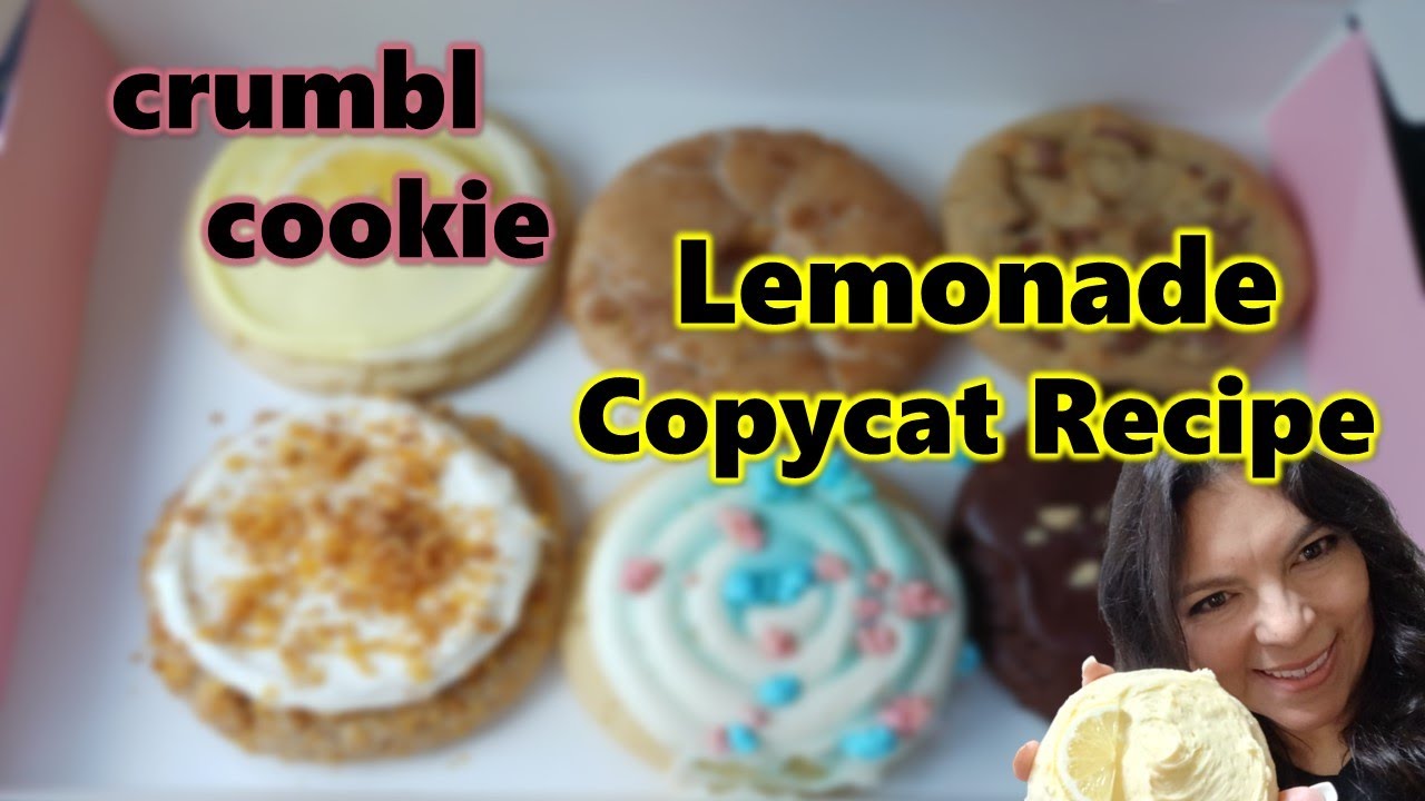 Crumbl Cookie Lemonade Copycat Recipe #crumble #copycatrecipe