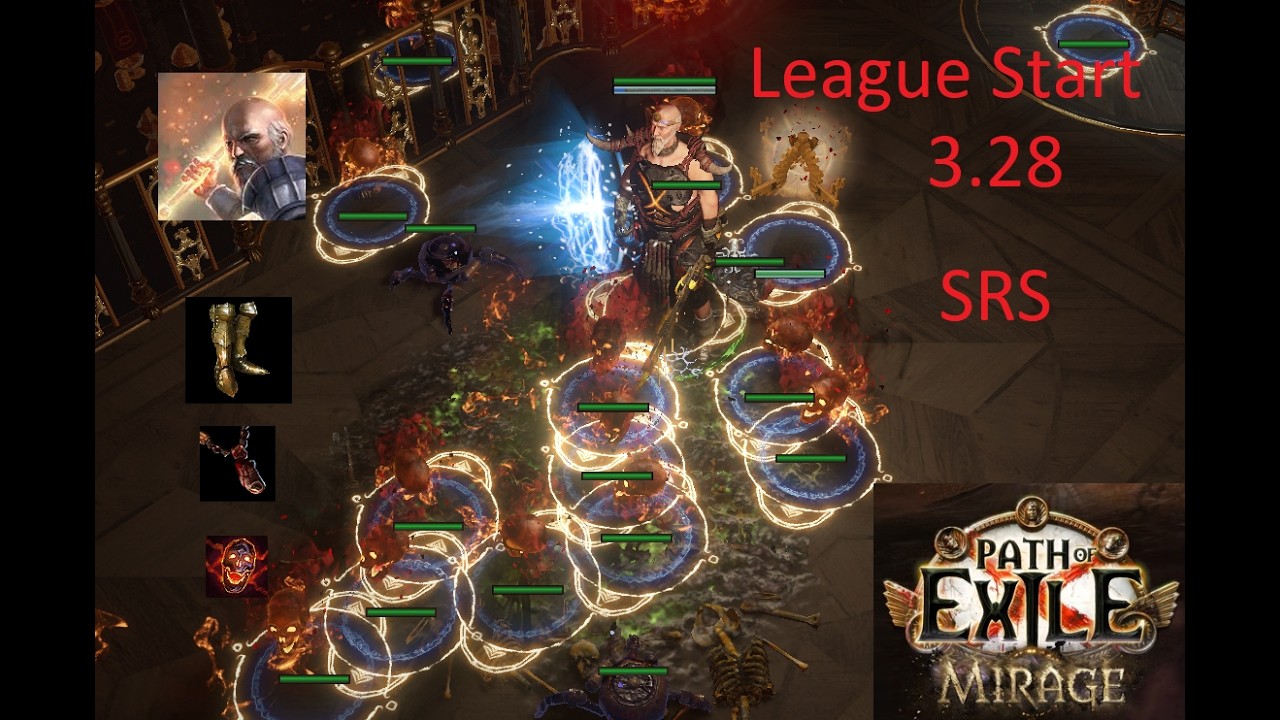 Guardian - Summon Raging Spirit league starter showcase (mapping/ubers) (Path of Exile 3.28)