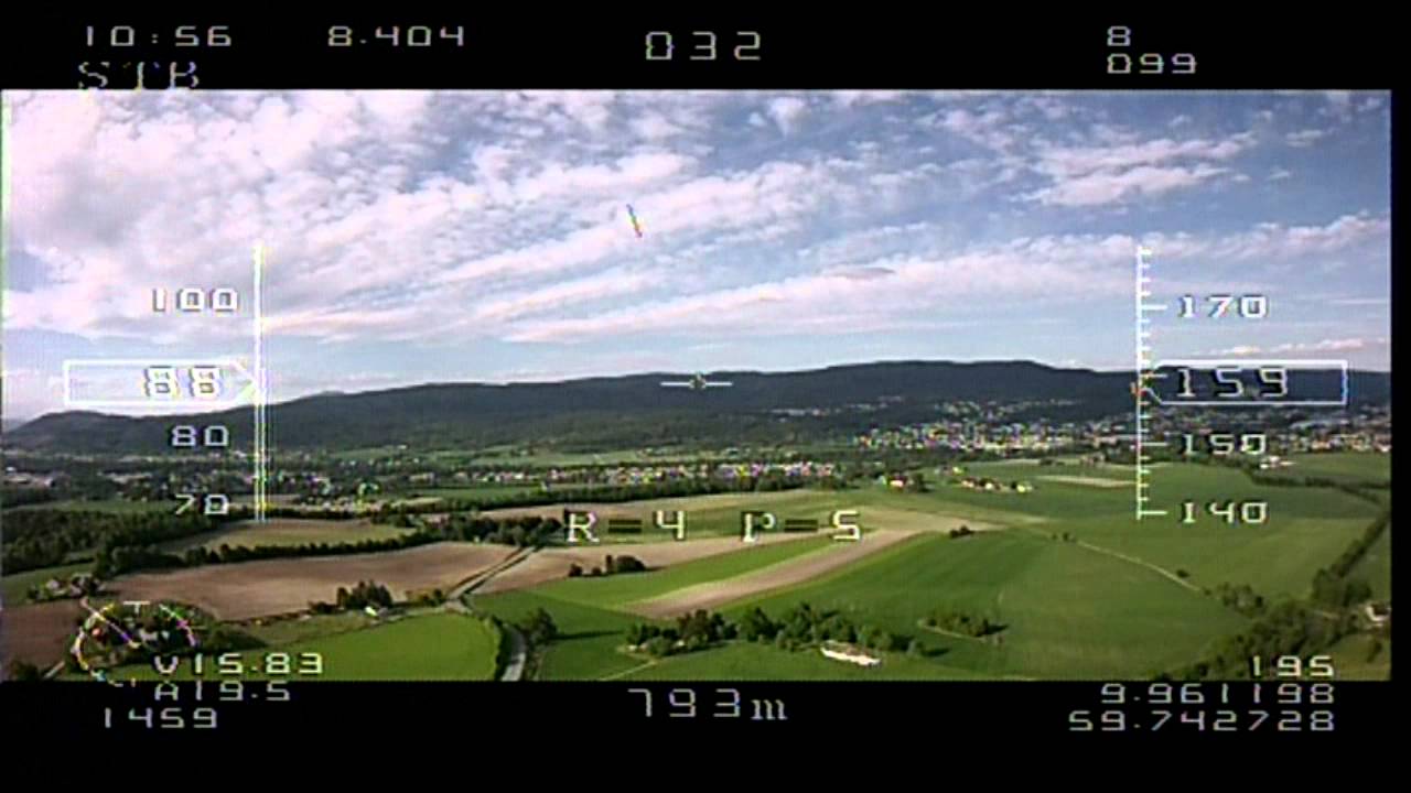 Zephyr II FPV Tuning the MFD AP