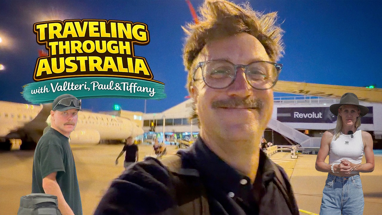 Traveling through Australia with Valtteri, Paul and Tiffany | VLOG 08.26
