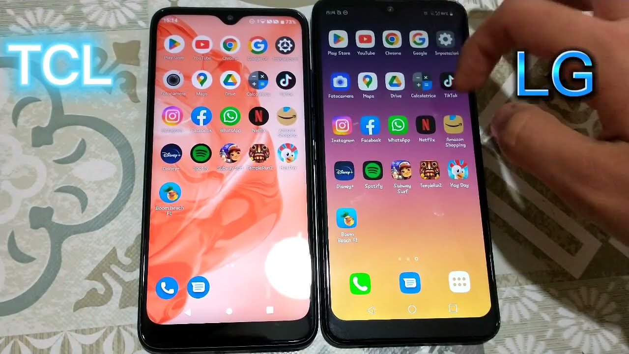 ⚡TCL 205 VS LG K50s | Speed Test⚡.