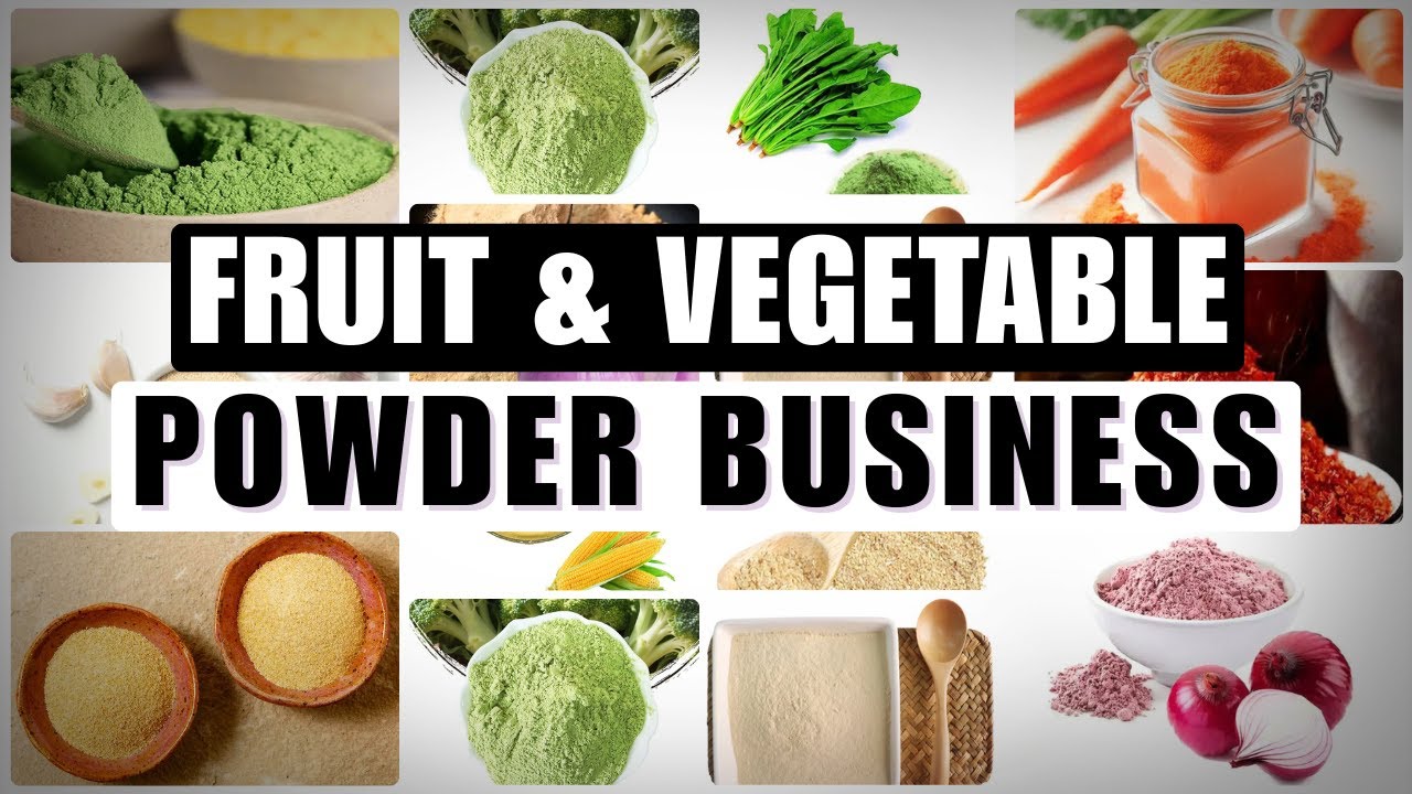Top 10 Profitable Vegetable Powder Business Ideas | Start a Dehydrated Veg Powder Business in 2025