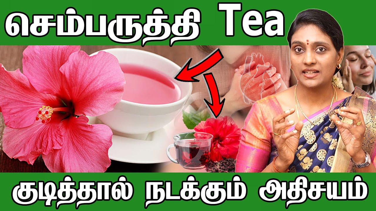 செம்பருத்தி டீ நன்மைகள் The Benefits of Drinking Hibiscus Tea A Delicious Healthy Choice | dr.nithya